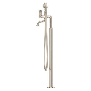 Pfister Polished Nickel Traditional Free Standing Tub Filler LG6-1TFD