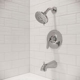 Weller 1-Handle Tub & Shower Trim in Polished Chrome