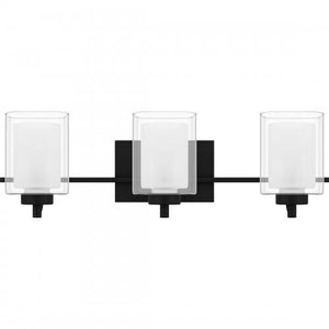 Quoizel KLT8903MBK Kolt Bath 3 lights matte black Bath Light