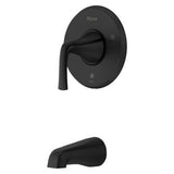 McAllen 1-Handle Tub Only Trim Kit in Matte Black