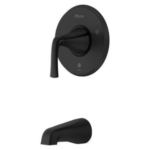 McAllen 1-Handle Tub Only Trim Kit in Matte Black