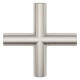 Pfister Brushed Nickel Single Cross Handle for Slide Bar Kit