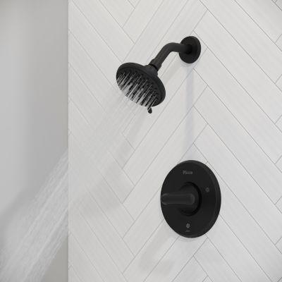 Pfister Matte Black 1-handle Shower Only Trim LG89-7MCAB