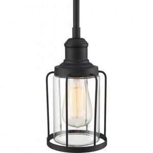 Quoizel LUD1505EK Ludlow Mini pendant 1 light earth black Mini Pendant
