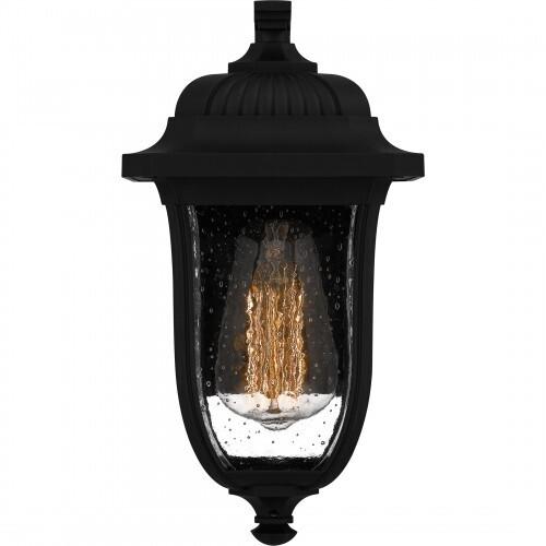 Quoizel MUL8406MBK Mulberry Outdoor wall 1 light matte black Outdoor Lantern