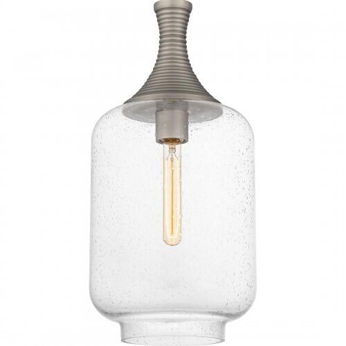 Quoizel QPP6197AN Quoizel Piccolo Pendant Md pendant 1 light antique nickel Mini Pendant