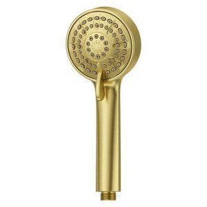 3 Function Hand Shower Head only in Brushed Gold