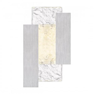 Quoizel MIA8408BRA Miranda Outdoor wall led light brushed aluminum Outdoor