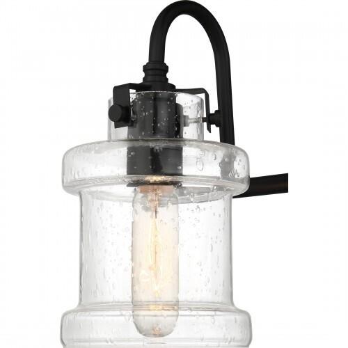 Quoizel DNY8603EK Danbury Bath 3 light earth black Bath Light