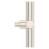 Pfister Polished Nickel Single Cross Handle for Slide Bar Kit HHL-G16TNTD