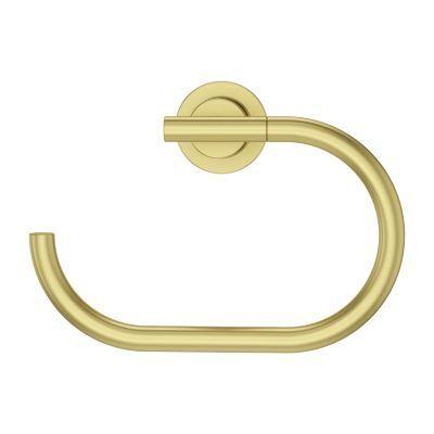 Pfister Brushed Gold Contempra Towel Ring BRB-NC1BG