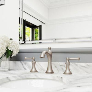 Pfister Brushed Nickel Tisbury Widespread Bath Faucet LG49-TB0K
