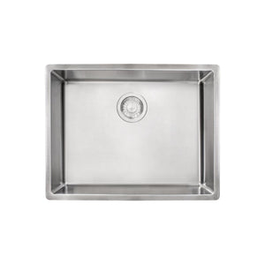FRANKE CUX11021 Cube 23-in. x 18-in. 18 Gauge Stainless Steel Undermount Single Bowl Kitchen Sink - CUX11021 In Pearl