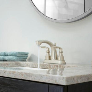 Pfister Brushed Nickel Avalon Centerset Bath Faucet LG48-CB1K