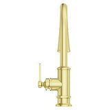 Pfister Brushed Gold 1-handle Pull-down Kitchen Faucet