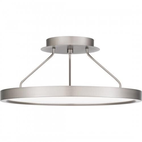 Quoizel OST1815BN Outskirts Semi flush led light brushed nickel Semi-Flush Mount