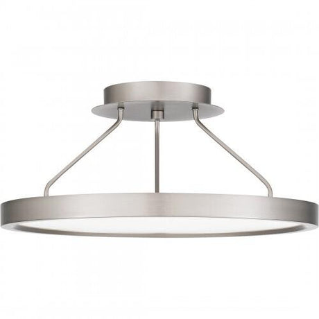 Quoizel OST1815BN Outskirts Semi flush led light brushed nickel Semi-Flush Mount