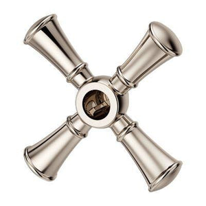 Tisbury Single Shower Handle in Polished Nickel