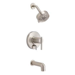Gerber D511058BNTC Brushed Nickel Parma Tub & Shower Trim Kit, 1.75GPM