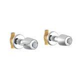 Gerber G004776183 Chrome Classics Two Handle Straight Pattern Trim & COMPRESSI...