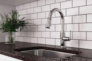 Pfister Polished Chrome 1-handle Pull-down Kitchen Faucet GT529-COLC