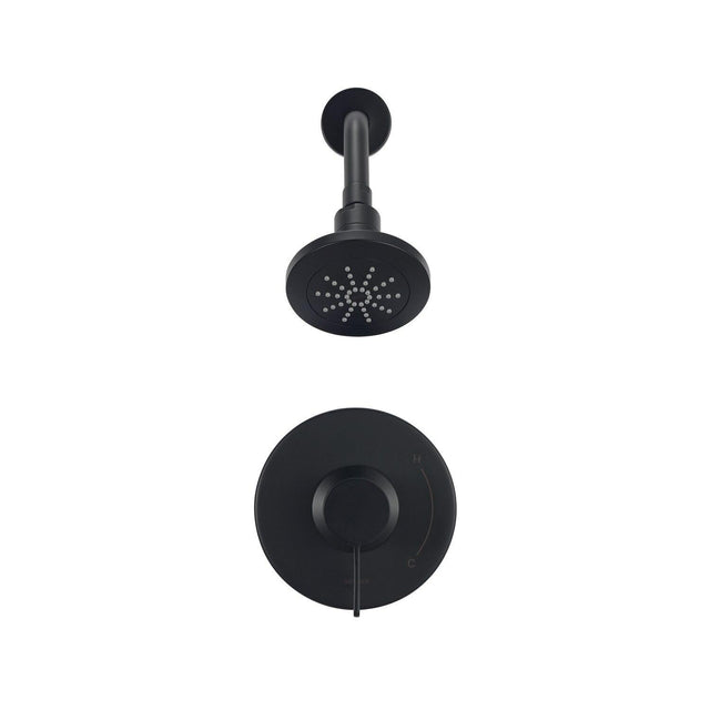 Gerber D501530BSTC Satin Black Amalfi Shower-only Trim Kit, 1.75GPM