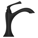 Rhen Single Control 4" Centerset Lavatory Faucet in Matte Black