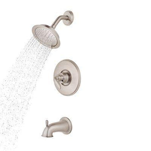 Pfister Brushed Nickel Avalon 1-handle Tub & Shower, Trim Only LG89-8CBK