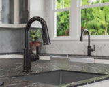 Pfister Tuscan Bronze 1-handle Pull-down Bar/prep Kitchen Faucet