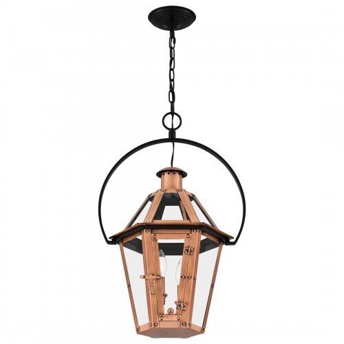 Quoizel BURD2816AC Burdett Pendant 2 lights aged copper Pendant