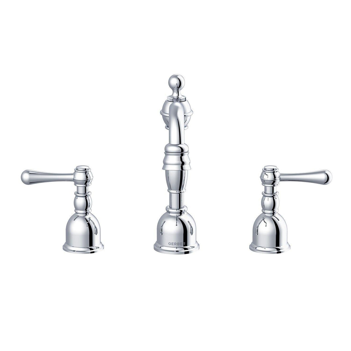 Gerber D303257BN Brushed Nickel Opulence Two Handle Widespread Lavatory Faucet
