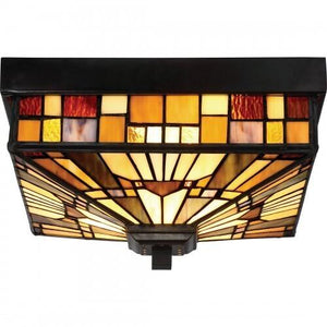 Quoizel TFIK1611VA Inglenook Outdoor flushmount valiant bronze Flush Mount