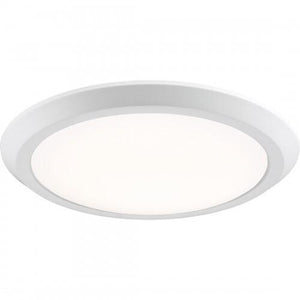 Quoizel VRG1616W Verge Flush mount 16"d white Flush Mount