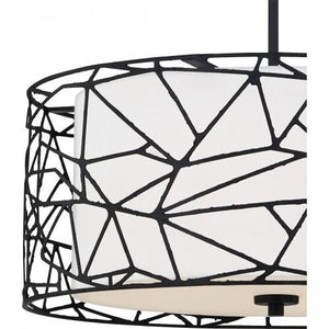 Quoizel QOP5274MBK Newcastle Pendant 4 light matte black Pendant