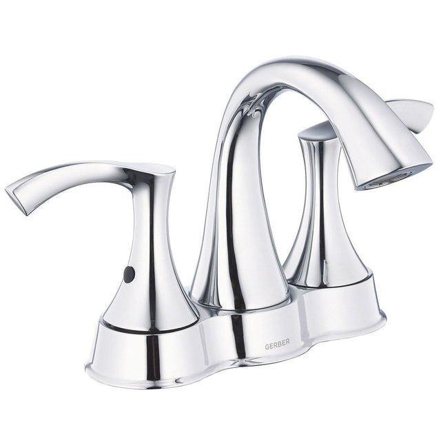 Gerber D301122 Chrome Antioch Two Handle Centerset Lavatory Faucet