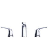 Gerber D304134 Chrome Lemora Two Handle Widespread Lavatory Faucet