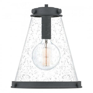 Quoizel QP5260MB Bristol Mini pendant 1 light mottle black Mini Pendant