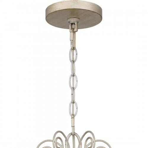 Quoizel MER5028VG Merida Chandelier 5 lights vintage gold. Chandelier