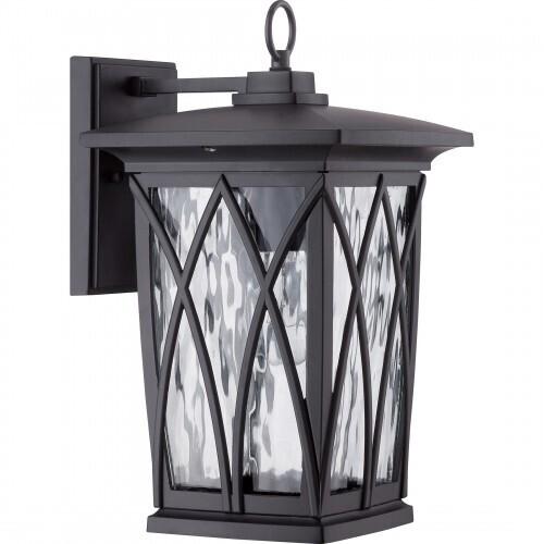 Quoizel GVR8408K Grover Outdoor wall mystic black Outdoor Lantern