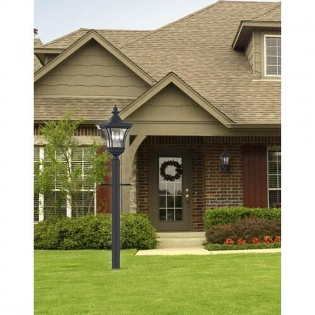 Quoizel DE9256IB Devon Outdoor post impr brnz 3l Outdoor Lantern