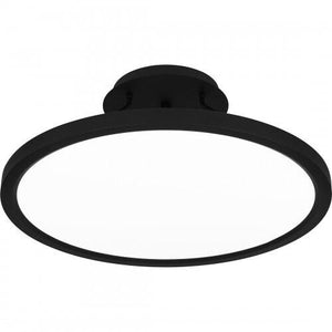 Quoizel OST1820EK Outskirts Semi flush led light earth black Semi-Flush Mount