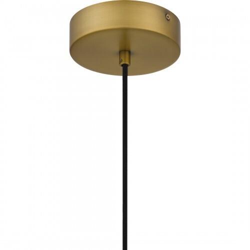 Quoizel PCAER1511AB Aero Mid pendant 1 light aged brass Mini Pendant