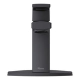 Deckard Single Control 4" Centerset Bathroom Faucet in Matte Black
