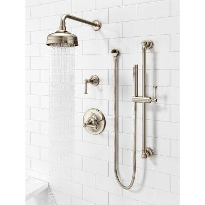 Pfister Polished Nickel Tisbury Slide Bar Kit With Hand Shower