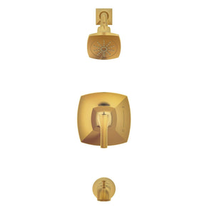 Gerber D501018BNTC Brushed Nickel Vaughn Tub & Shower Trim Kit, 1.75GPM