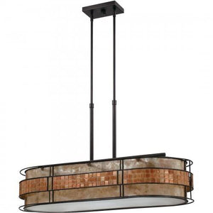 Quoizel MCLG337RC Laguna Island chandelier rnsc copr Island Light