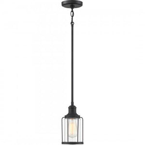 Quoizel LUD1505EK Ludlow Mini pendant 1 light earth black Mini Pendant
