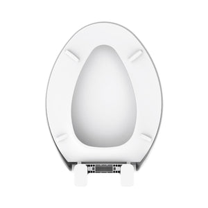 Gerber G009921309 Biscuit Adjustable Slow Close Elongated Toilet Seat With Cover