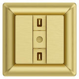 Verve Diverter Trim without Handle in Brushed Gold
