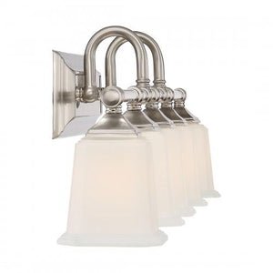 Quoizel NL8605BN Nicholas Bath fixture 5 light brsh nikl Bath Light
